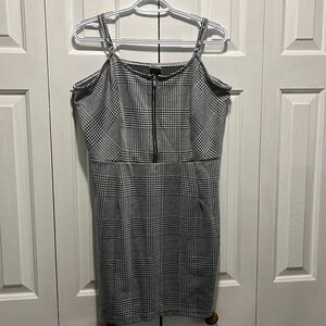 No Boundaries Plus Size Plaid Dress